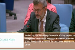 Sudan on the Secretary-General’s 90-day report on the UN Integrated Transition Assistance Mission in Sudan (UNITAMS). The mandate of UNITAMS expires on 3 June 2023.