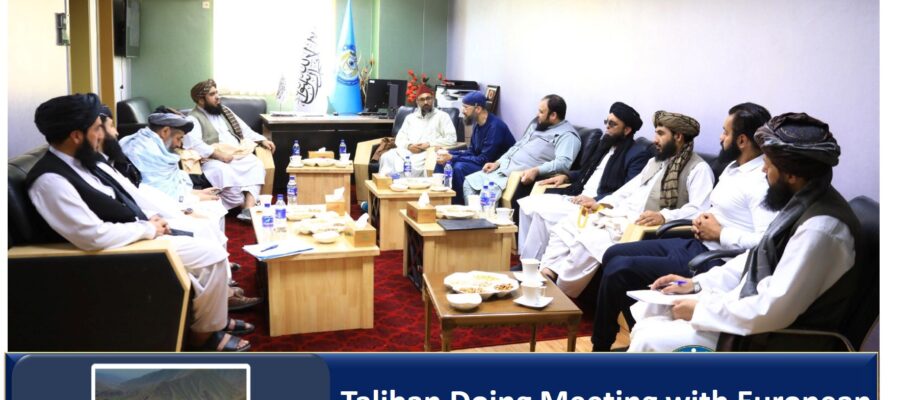 Taliban Doing Meeting with European Muslim Religious in Kabul