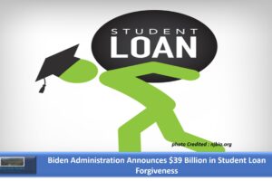 Biden Administration Announces $39 Billion in Student Loan Forgiveness