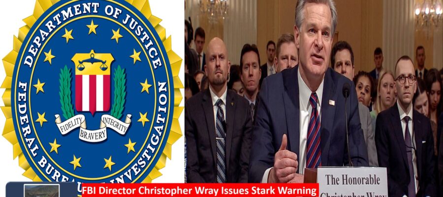 FBI Director Christopher Wray Issues Stark Warning on Chinese Hackers Targeting US Infrastructure