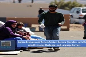 Afghan Evacuees and Asylum Seekers Become Homeless in California Amid Economic Challenges and Language Barriers