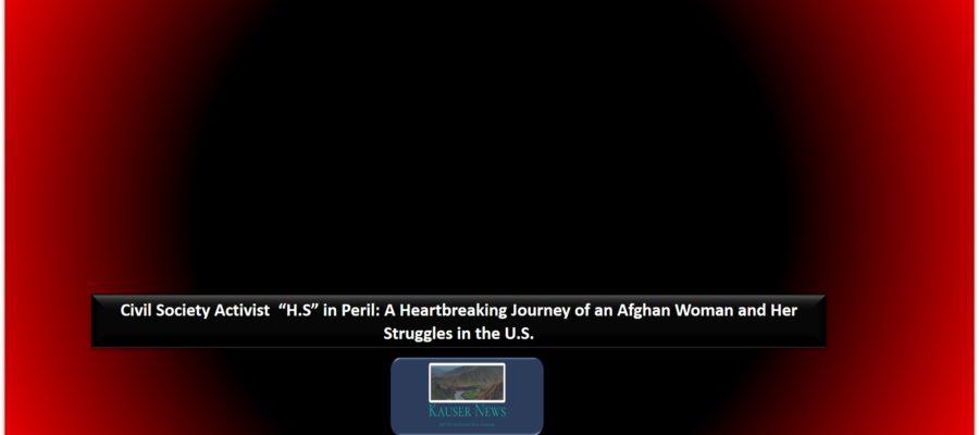 Civil Society Activist in Peril: A Heartbreaking Journey of an Afghan Woman and Her Struggles in the U.S.