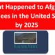 What Happened to Afghan Evacuees in the United States by 2025