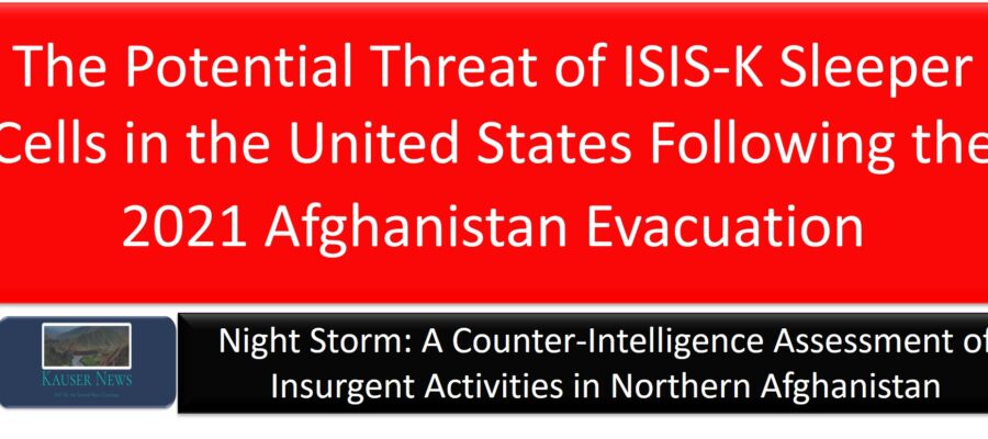 The Potential Threat of ISIS-K Sleeper Cells in the United States Following the 2021 Evacuation