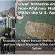 Anomalies in Afghan Evacuee Profiles: Dual Citizens and Non-Afghan Nationals Within the U.S. Asylum System