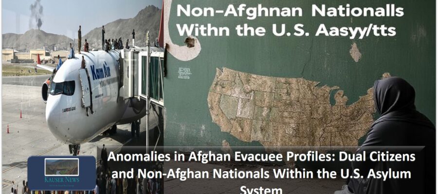 Anomalies in Afghan Evacuee Profiles: Dual Citizens and Non-Afghan Nationals Within the U.S. Asylum System
