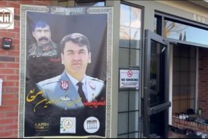 Tajik Community Gathering in Sacramento Honors Afghan Army Martyr General Ekramuddin Sari’ and Commander Amin Almas, Killed in Iran.