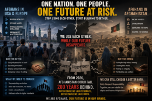 Afghans in the USA, Europe, and Afghanistan: A Divided Community Losing Its Future